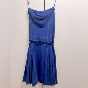 Armani Exchange Navy Blue Dress